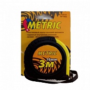 Рулетка 3м х 16мм , двухкомп.корпус, акриловое покрытие